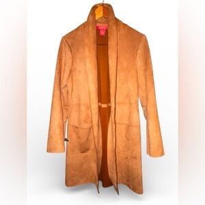 Catherine Malandrino Camel Suede Jacket